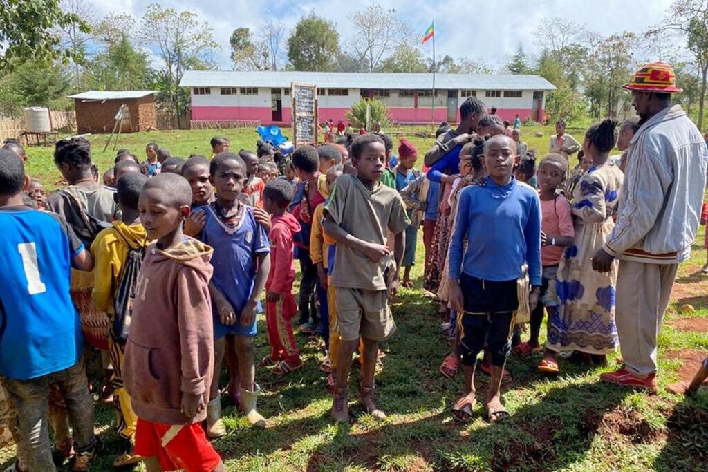 Budowa szkoły w Dorze (Etiopia)Budowa szkoły w Dorze (Etiopia)