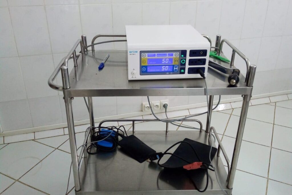 Diatermia chirurgiczna dla szpitala w Antsirabe (Madagaskar)