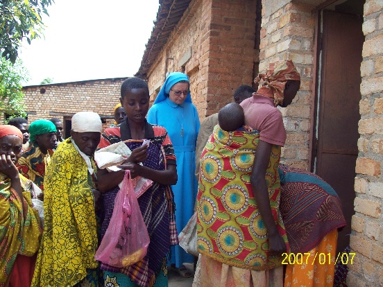 Interwencyjne dożywianie w Gatarze (Burundia)