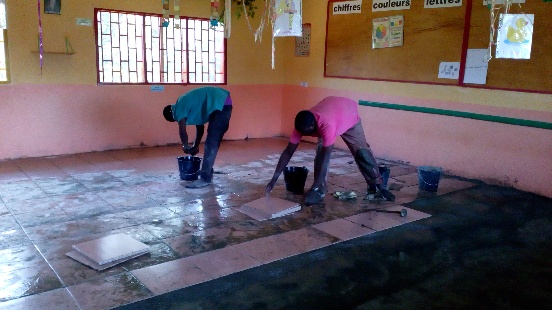 Remont przedszkola w Bertoua Mokolo (Kamerun)
