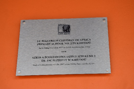 Trzeci budynek szkoły w Kiruddu (Uganda)