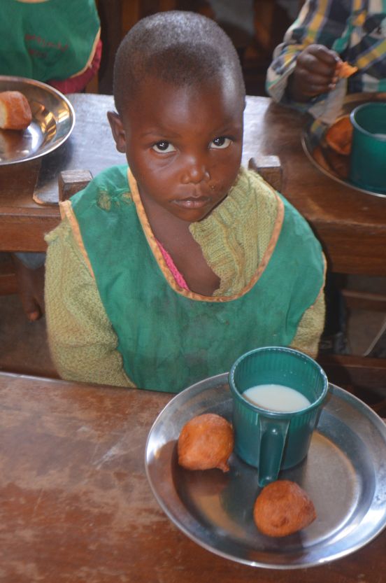 Ogrodzenie przedszkola w Essiengbot (Kamerun)