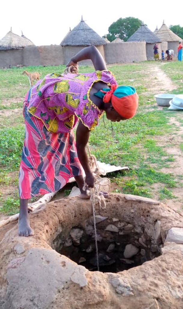 Budowa studni w Lergho (Burkina Faso)