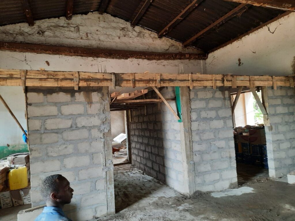 Remont szpitala w Berevo (Madagaskar)