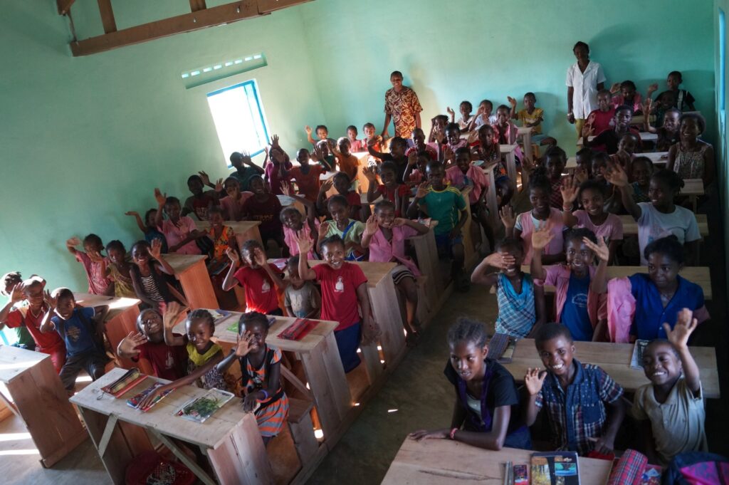 Edukacja i dożywianie dzieci w regionie Mampikony (Madagaskar)