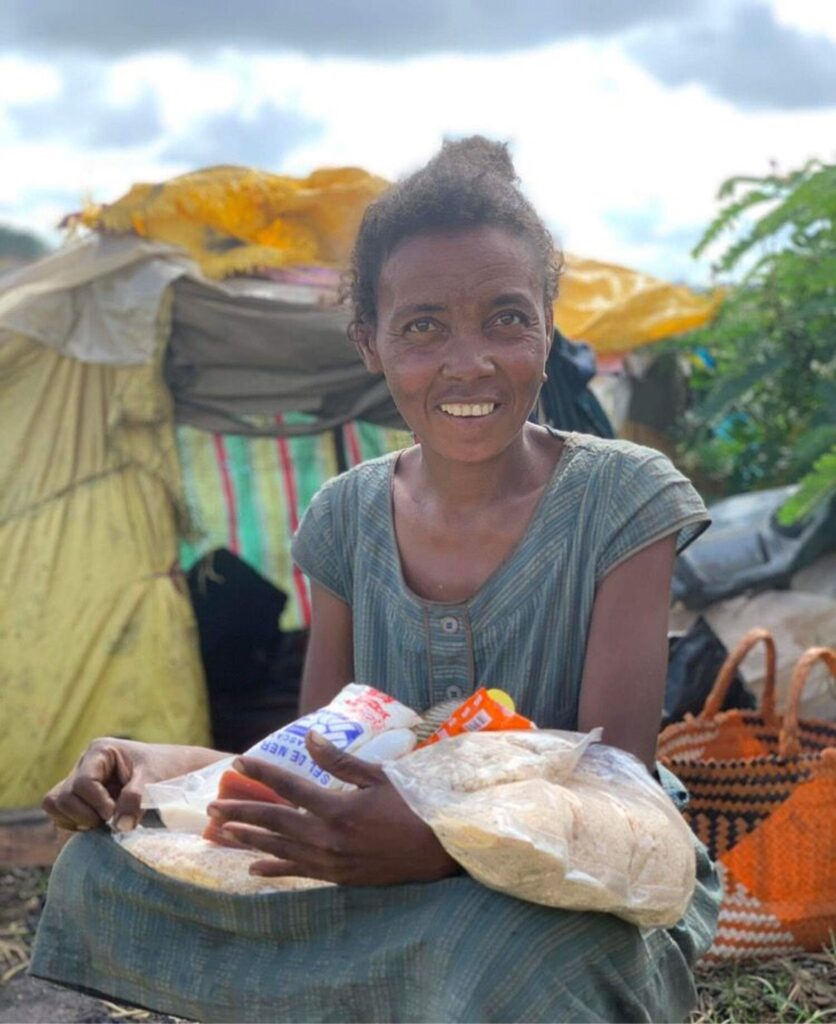 Pomoc powodzianom w Antananarywie (Madagaskar)